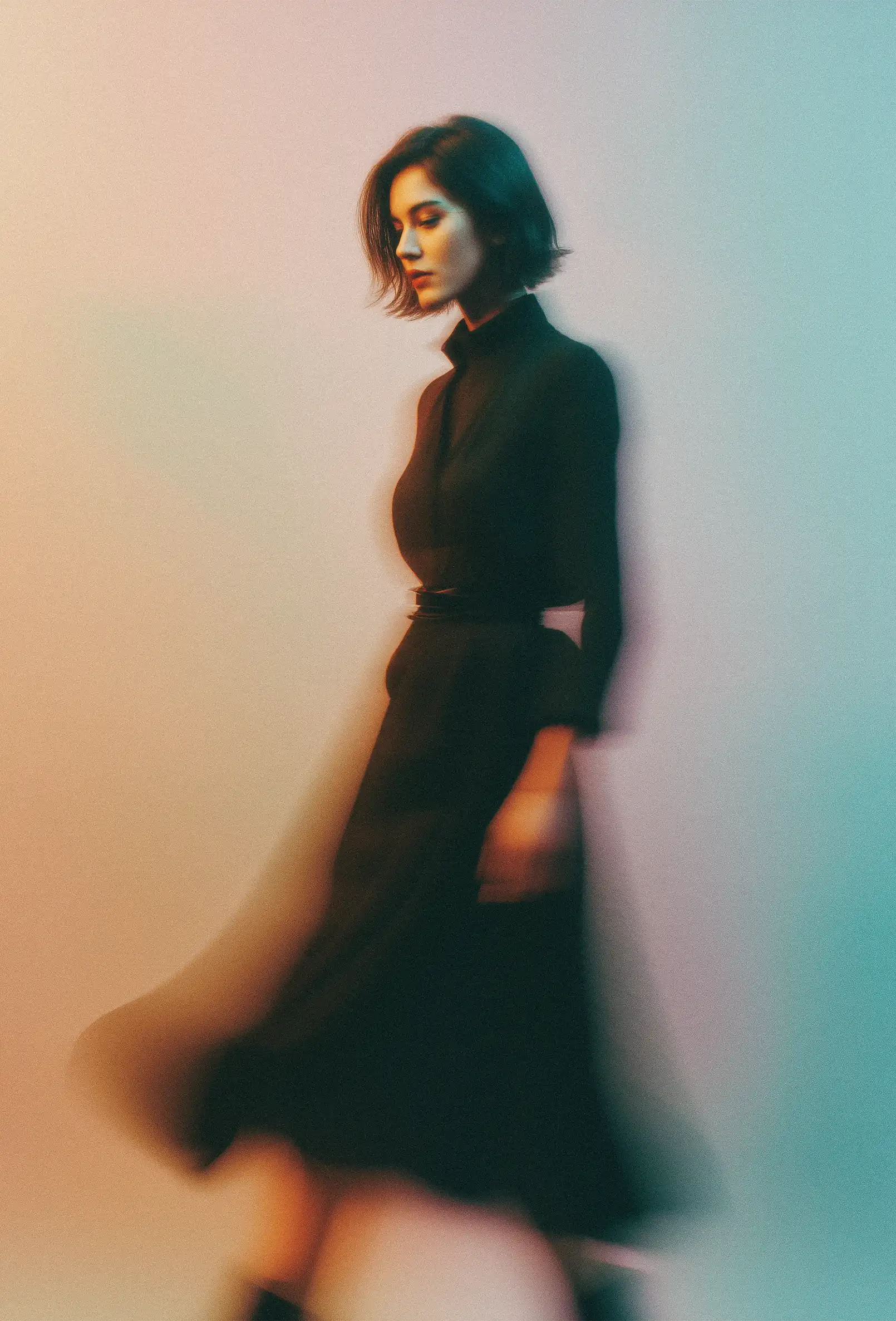 AI generated images created for a fashion campaign by Fashot.