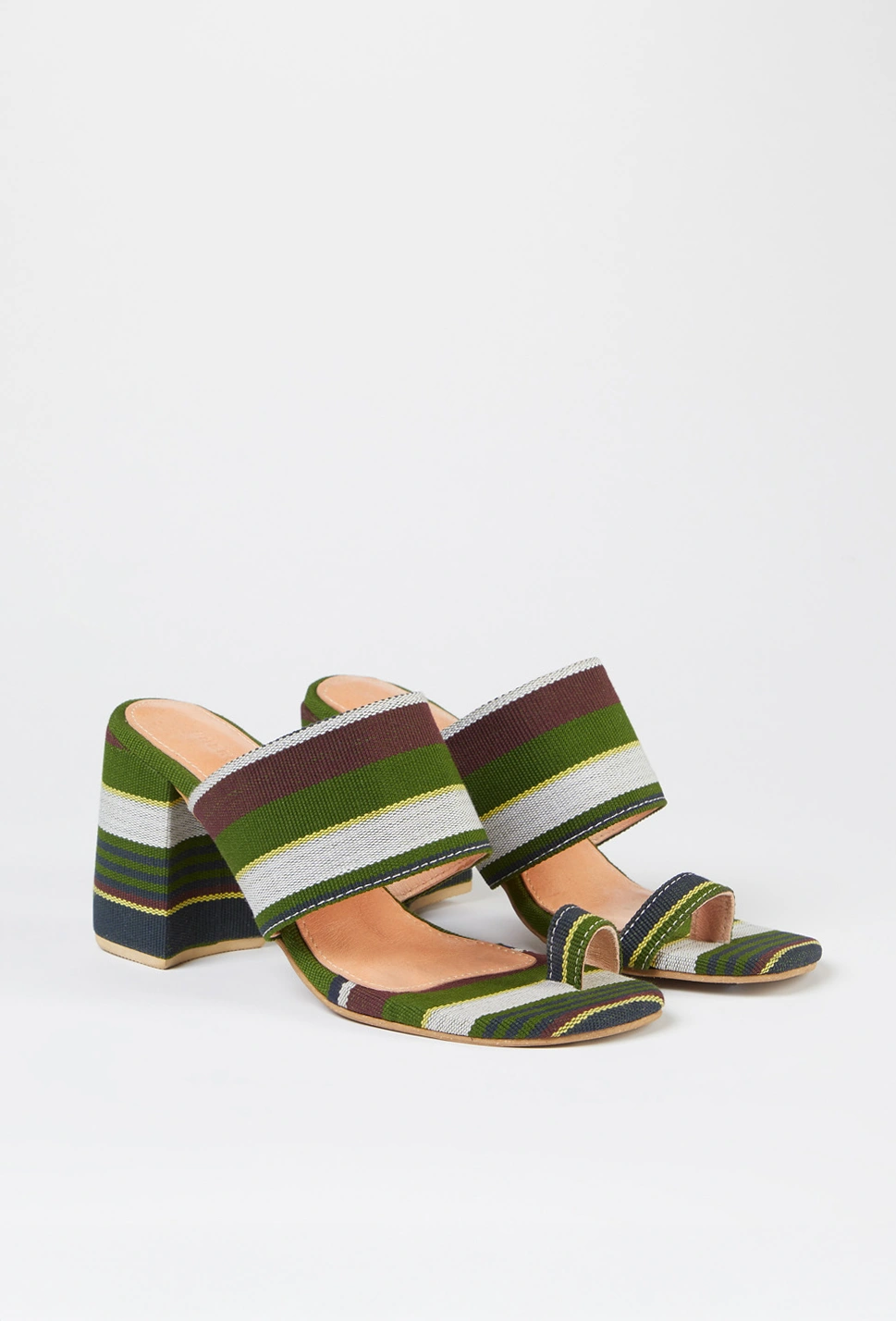 fashot-accessory-womens-green-striped-sandals-nov25